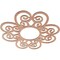 Ekena Millwork Cohen Wood Fretwork Pierced Ceiling Medallion, Cherry, 32"OD x 11"ID x 1/4"T CMWP32X32X0250COCH - alternate 2